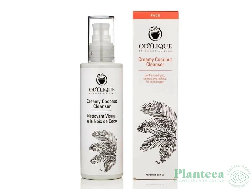 Crema demachianta cocos 200ml - ODYLIQUE