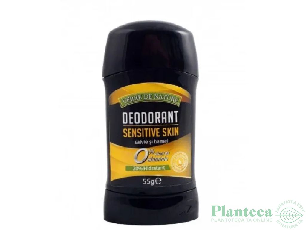 Deostick salvie hamei nalba Sensitive Skin 55g - VERRE DE NATURE