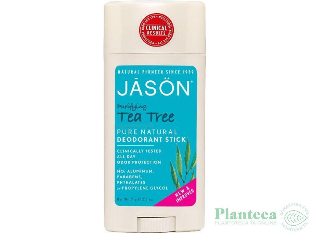 Deodorant stick tea tree 75g - JASON