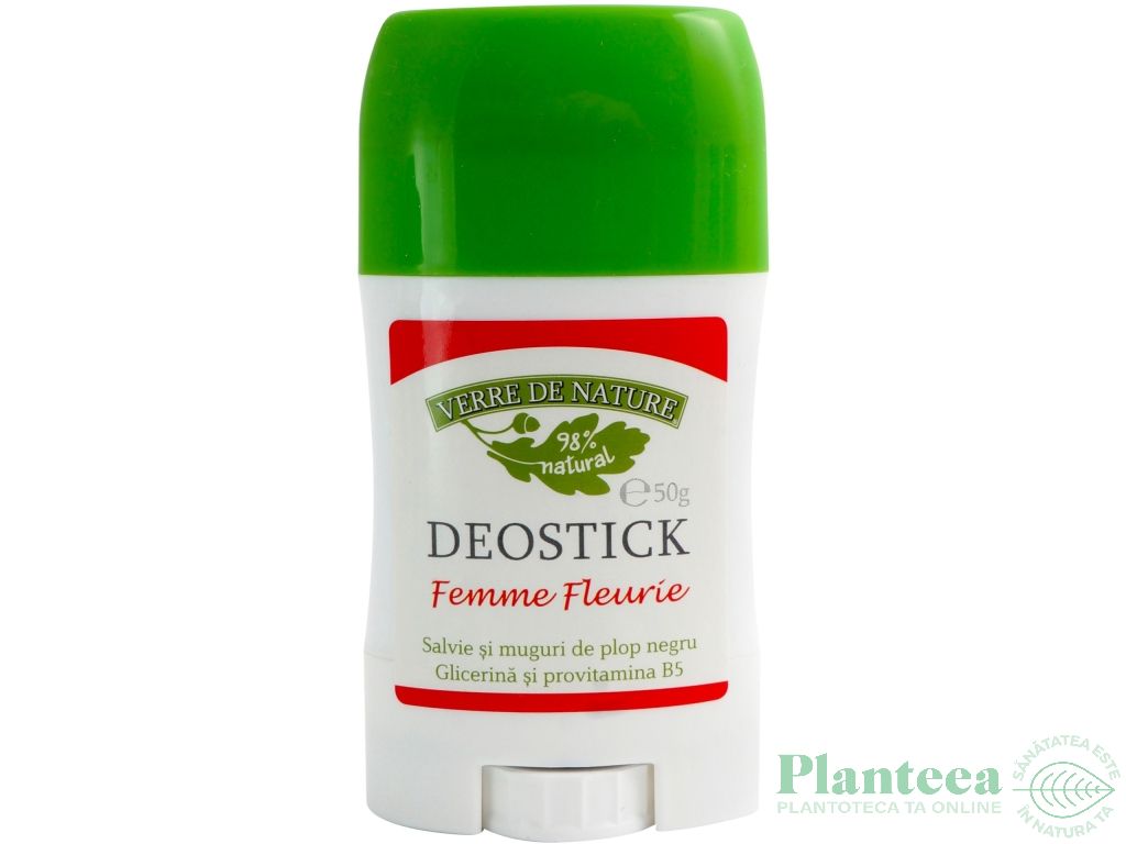 Deostick femme fleurie 50g - MANICOS