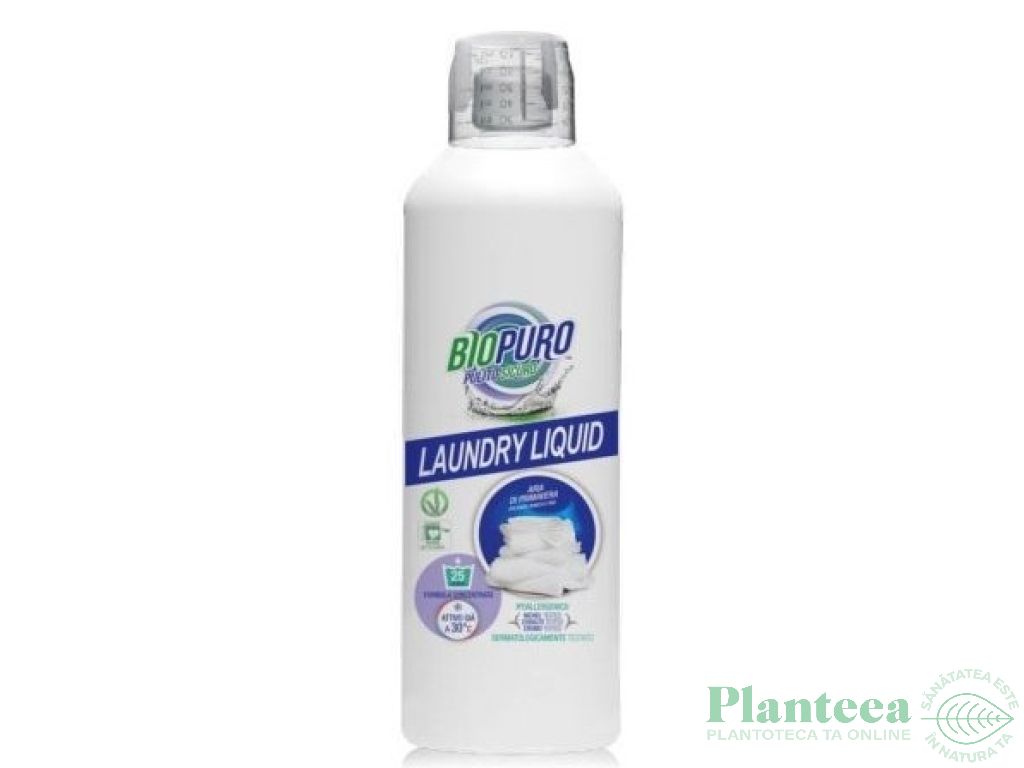 Detergent lichid rufe albe color {a/m} 1L - BIOPURO