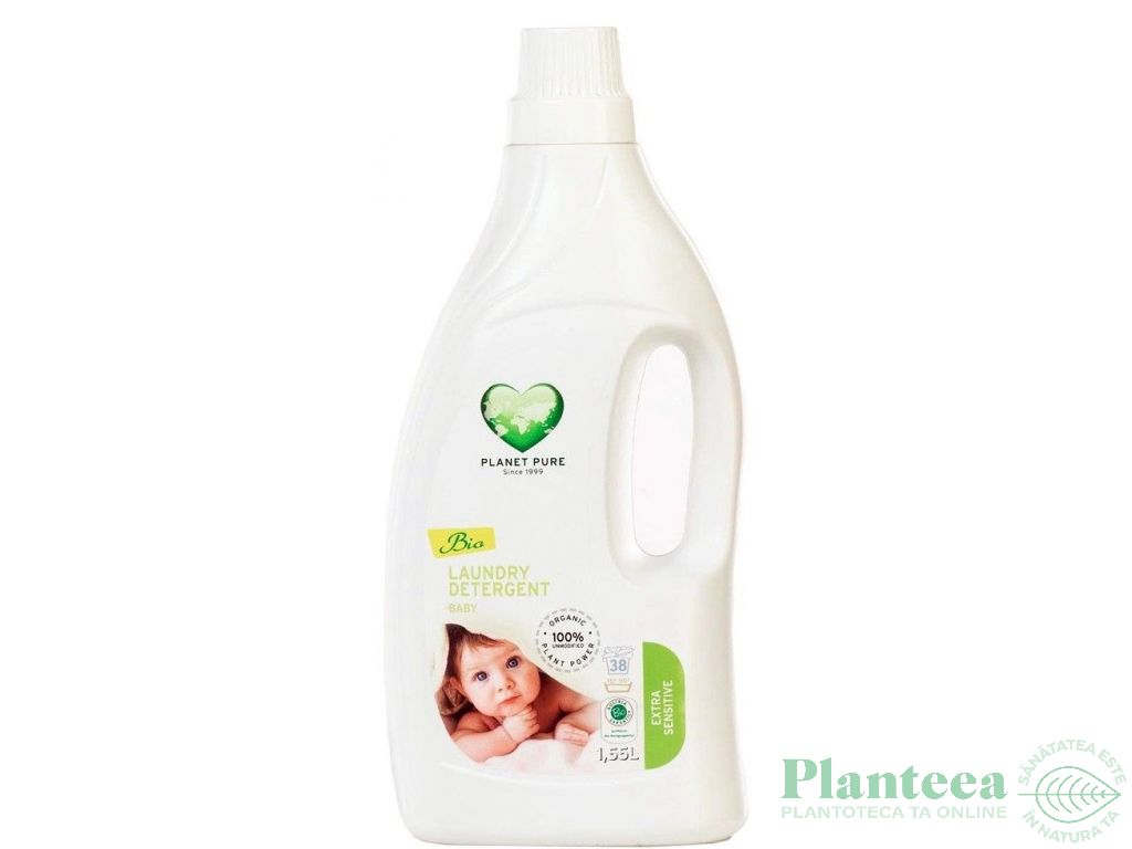 Detergent lichid rufe nuci sapun bebe {a/m} 1,55L - PLANET PURE