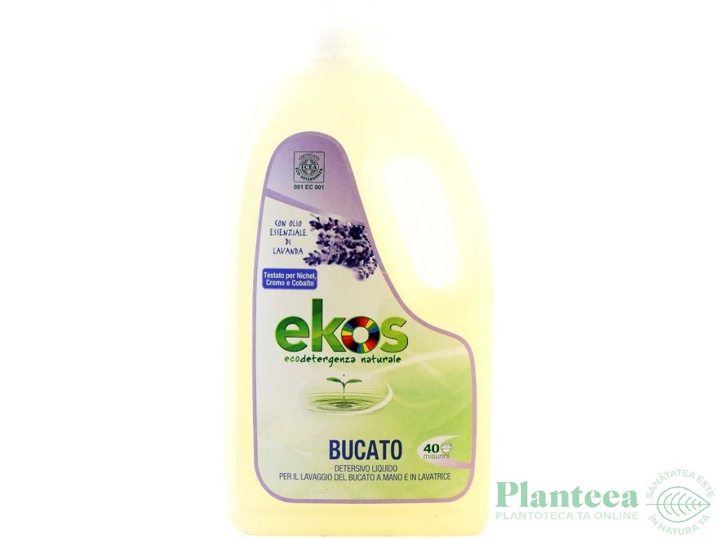 Detergent lichid rufe {a/m} 2L - EKOS