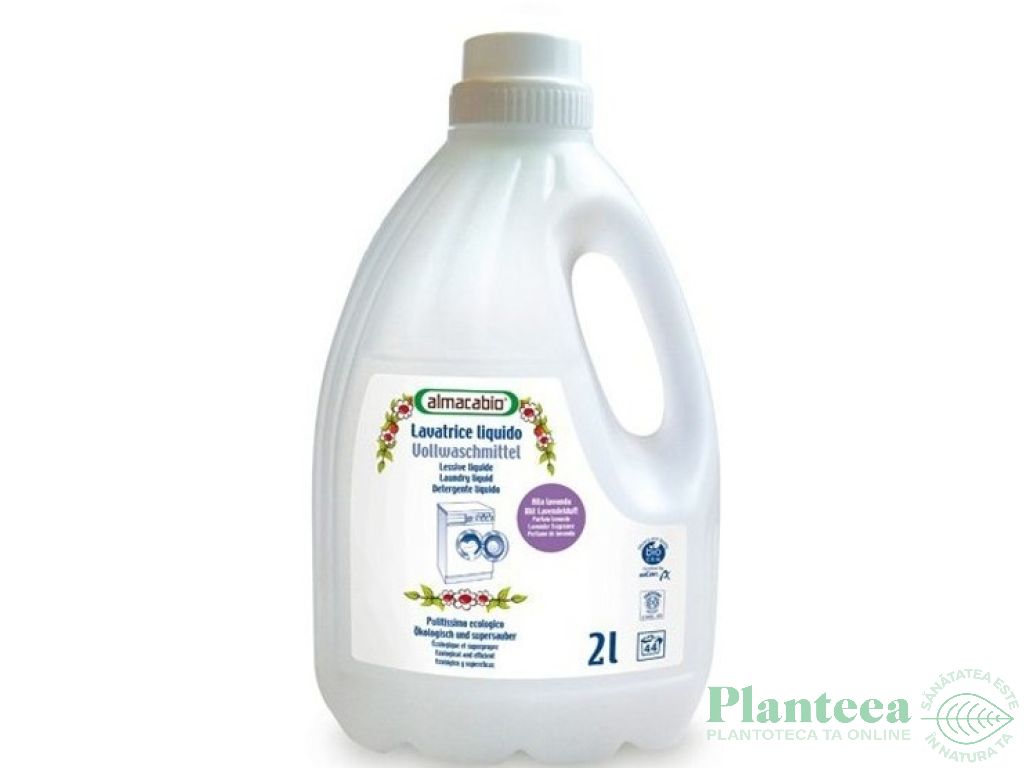 Detergent lichid rufe lavanda 2L - ALMACABIO
