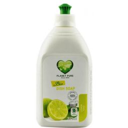 Detergent lichid vase nuci sapun lamai salvie {m} 510ml - PLANET PURE