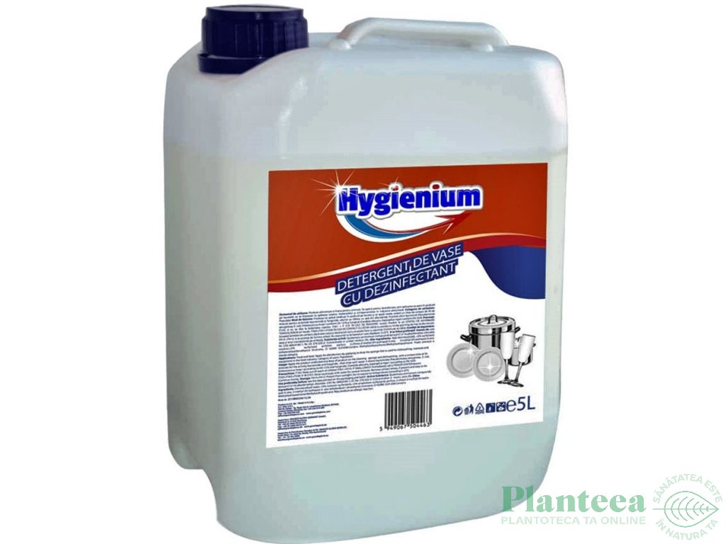 Detergent lichid vase dezinfectant 5L - HYGIENIUM