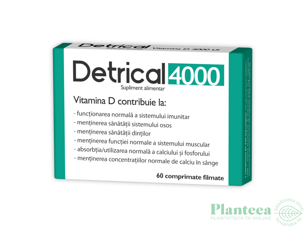 Detrical 4000ui 60cp - NATUR PRODUKT