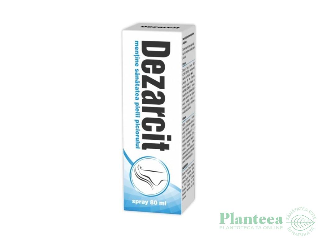 Spray antiperspirant picioare Dezarcit 80ml - SILVANOLS