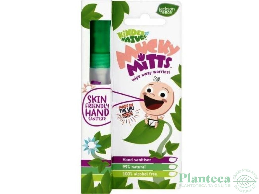 Gel igienizant maini fara alcool pt copii eco 10ml - JACKSON REECE