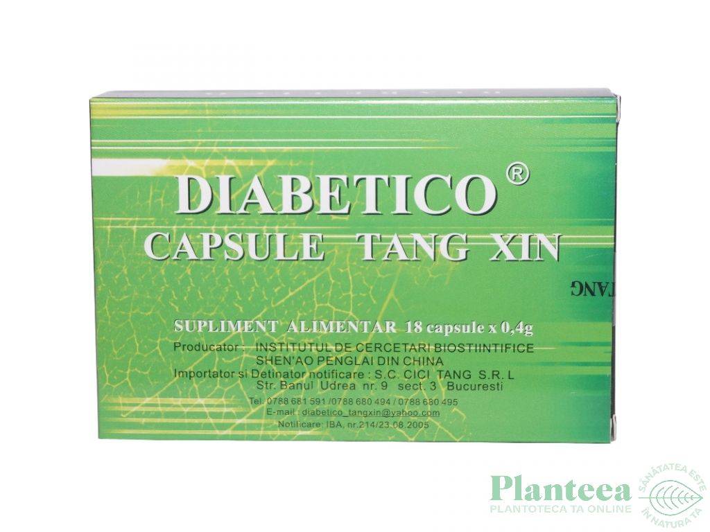 Diabetico 18cps - CICI TANG