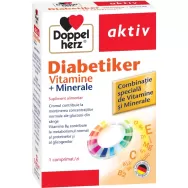 Vitamine minerale Diabetiker 30cp - DOPPEL HERZ