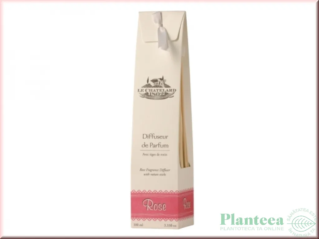Difuzor bete parfum camera rose 100ml - LE CHATELARD 1802