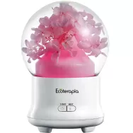 Difuzor ultrasonic aromaterapie Eternal Life Flower roz 100ml - ECOTERAPIA