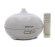 Difuzor ultrasonic aromaterapie multicolor Vulcano alb pur cu telecomanda 550ml - ECOTERAPIA