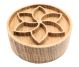 Difuzor uleiuri esentiale lemn masiv stejar model floare 50x20mm 1b - DECORATIUNI ALTFEL