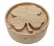 Difuzor uleiuri esentiale lemn masiv stejar model trifoi 50x20mm 1b - DECORATIUNI ALTFEL