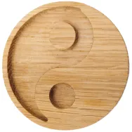 Difuzor uleiuri esentiale lemn masiv stejar model yin yang 50x20mm 1b - DECORATIUNI ALTFEL