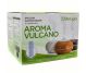 Difuzor ultrasonic aromaterapie multicolor Vulcano negru pur cu telecomanda 550ml - ECOTERAPIA