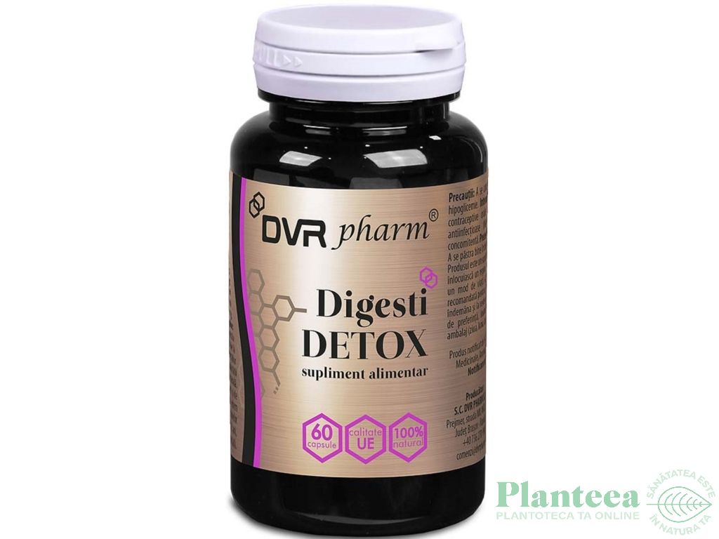 Digesti detox 60cps - DVR PHARM