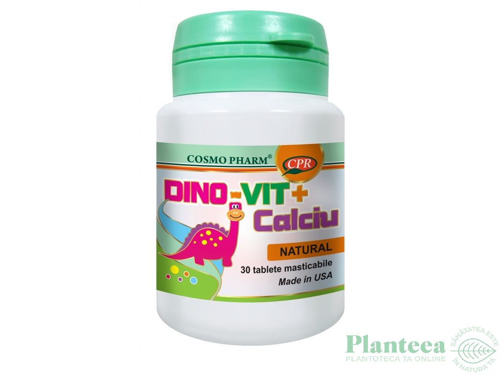 Dino multivitamine Ca copii 30cp - COSMO PHARM