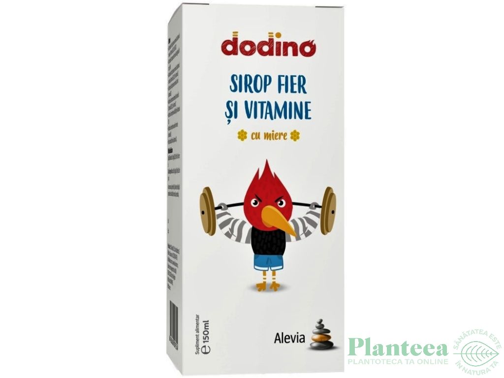 Sirop vitamine fier copii Dodino 150ml - ALEVIA