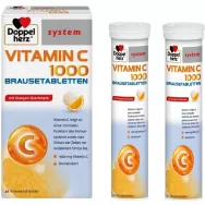 Vitamina C 1000mg System 40ef - DOPPEL HERZ