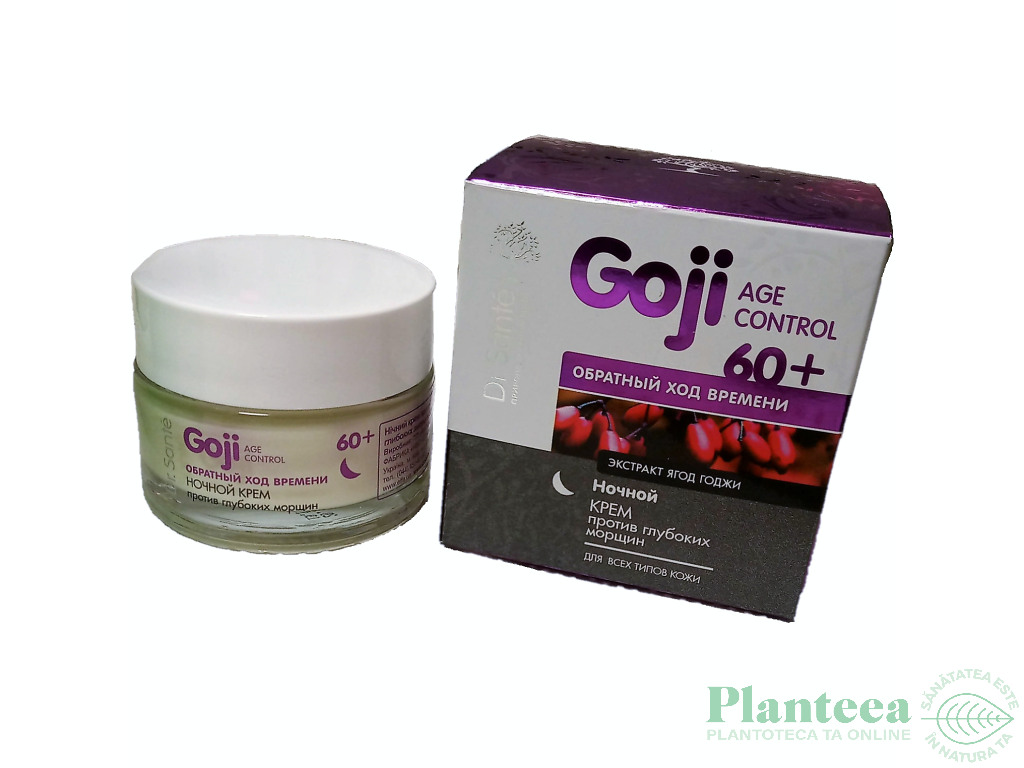 Crema noapte goji riduri profunde 60+ Age Control 50ml - DR SANTE