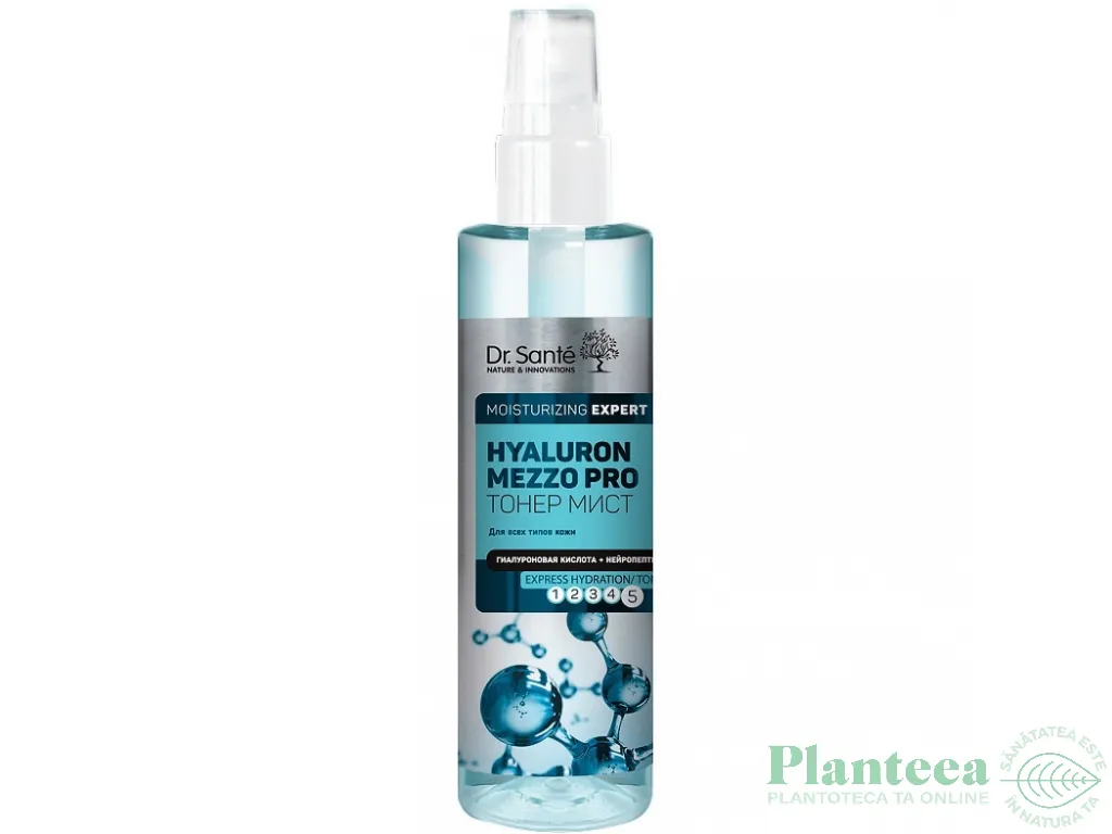 Ceata tonica faciala acid hialuronic neuropeptide 150ml - DR SANTE