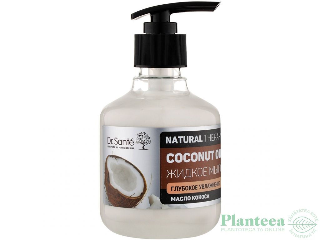 Sapun lichid hidratant ulei cocos Natural Therapy 250ml - DR SANTE