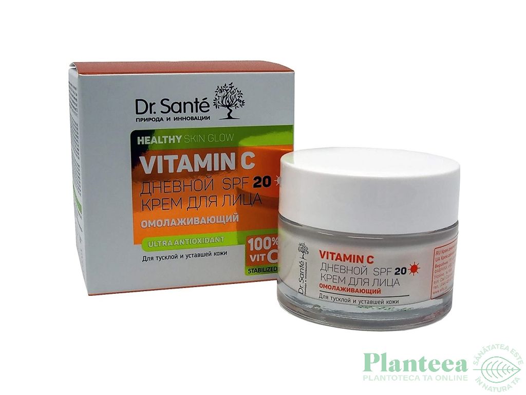 Crema zi rejuvenanta ultra antioxidanta vitamina C SPF20 50ml - DR SANTE