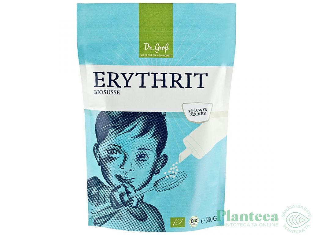 Erythritol indulcitor bio 500g - DR GROB