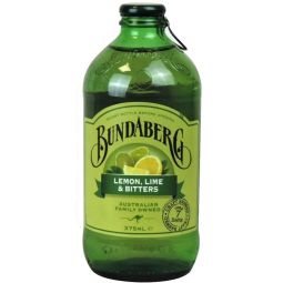 Bautura spumant lamai lime bitters fara alcool 375ml - BUNDABERG