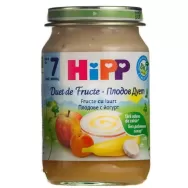 Terci duet fructe iaurt bebe +7luni 160g - HIPP ORGANIC