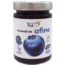 Dulceata afine fara zahar 360g - BUN DE TOT