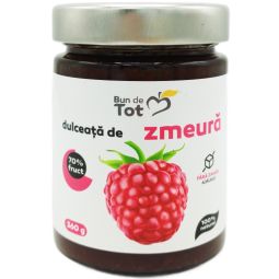Dulceata zmeura fara zahar 360g - BUN DE TOT