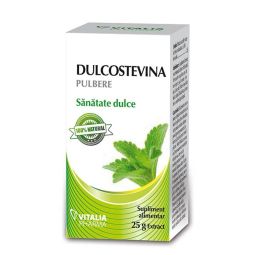 Dulcostevina indulcitor pulbere 25g - VITALIA K