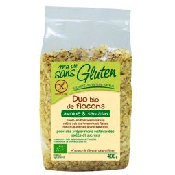 Fulgi ovaz hrisca fara gluten eco 400g - MA VIE SANS GLUTEN