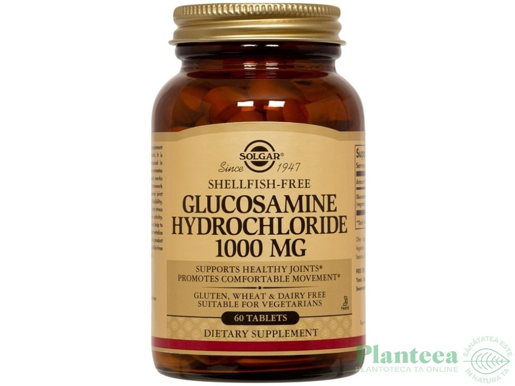 Glucosamine HydroChIoride 1000mg 60cp - SOLGAR