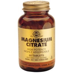 Magneziu citrat 200mg 60cp - SOLGAR