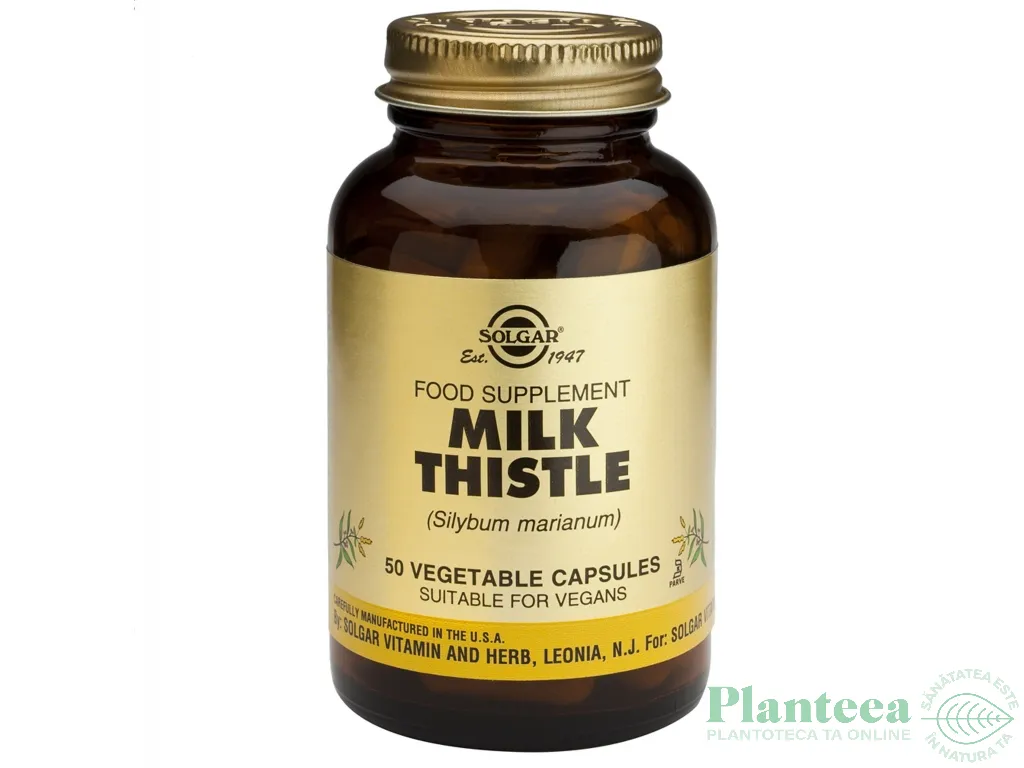 Milk Thistle 450mg 50cps - SOLGAR