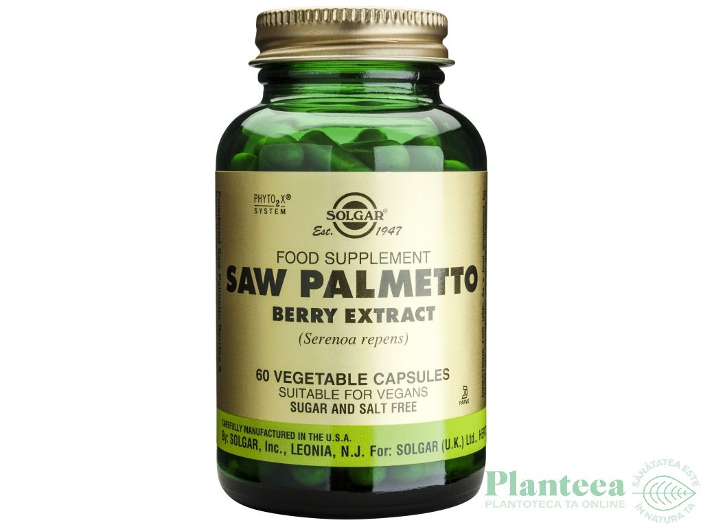 Saw palmetto 60cps - SOLGAR