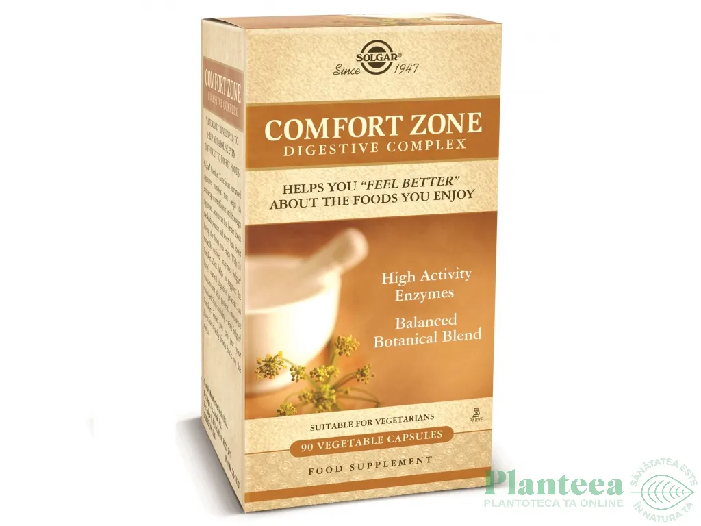 Comfort zone digestive complex 90cps - SOLGAR
