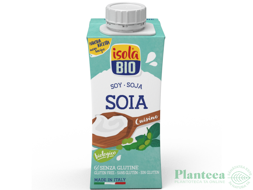 Smantana vegana soia eco 200ml - ISOLA BIO