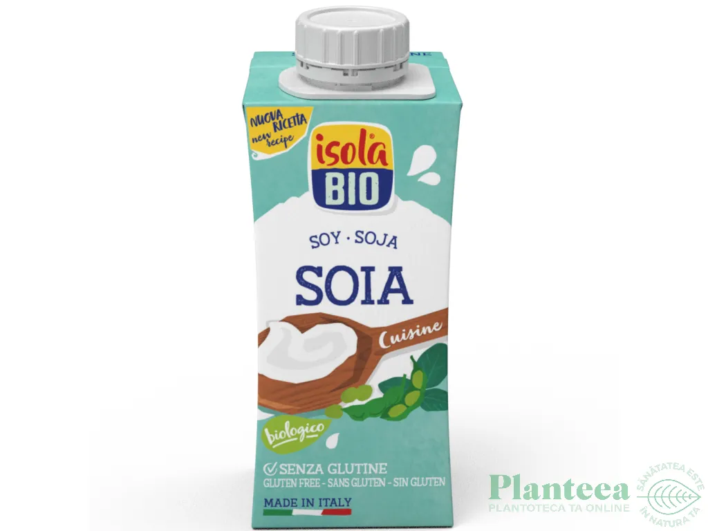 Smantana vegana soia eco 200ml - ISOLA BIO
