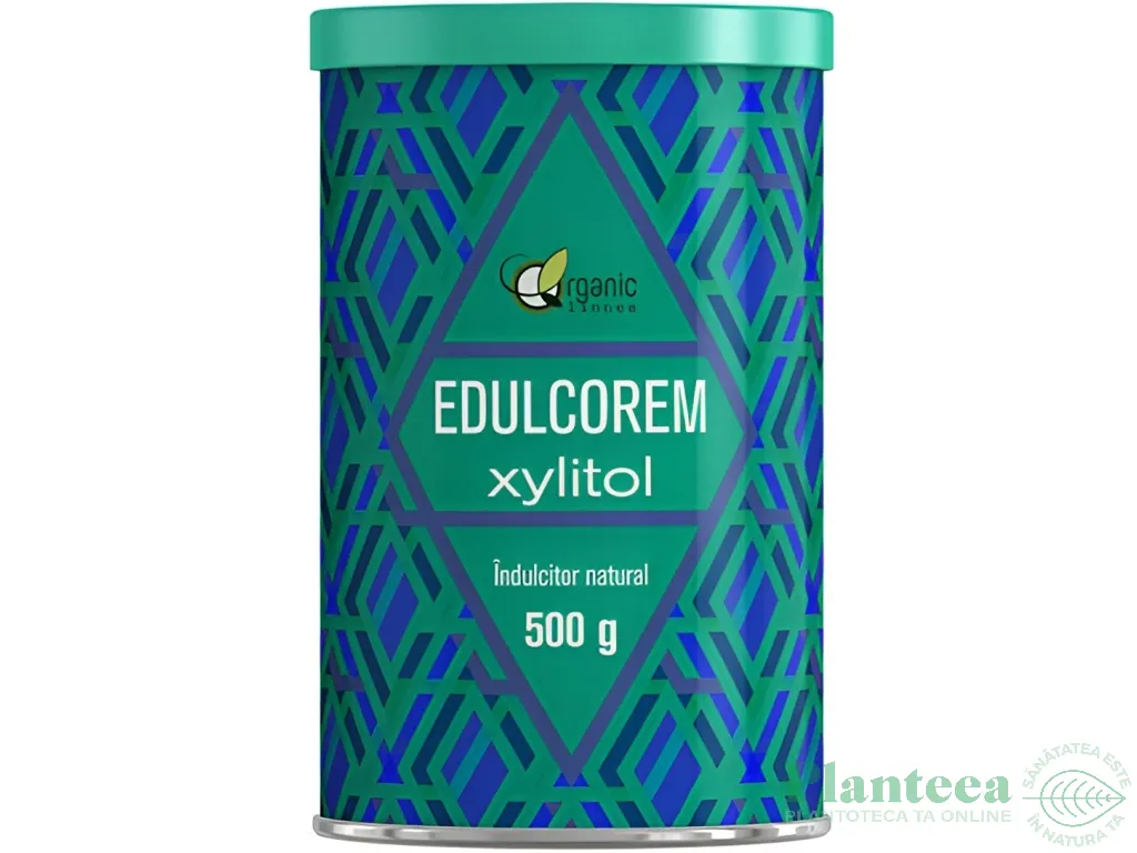 Xilitol mesteacan indulcitor cristalizat cutie 500g - EDULCOREM