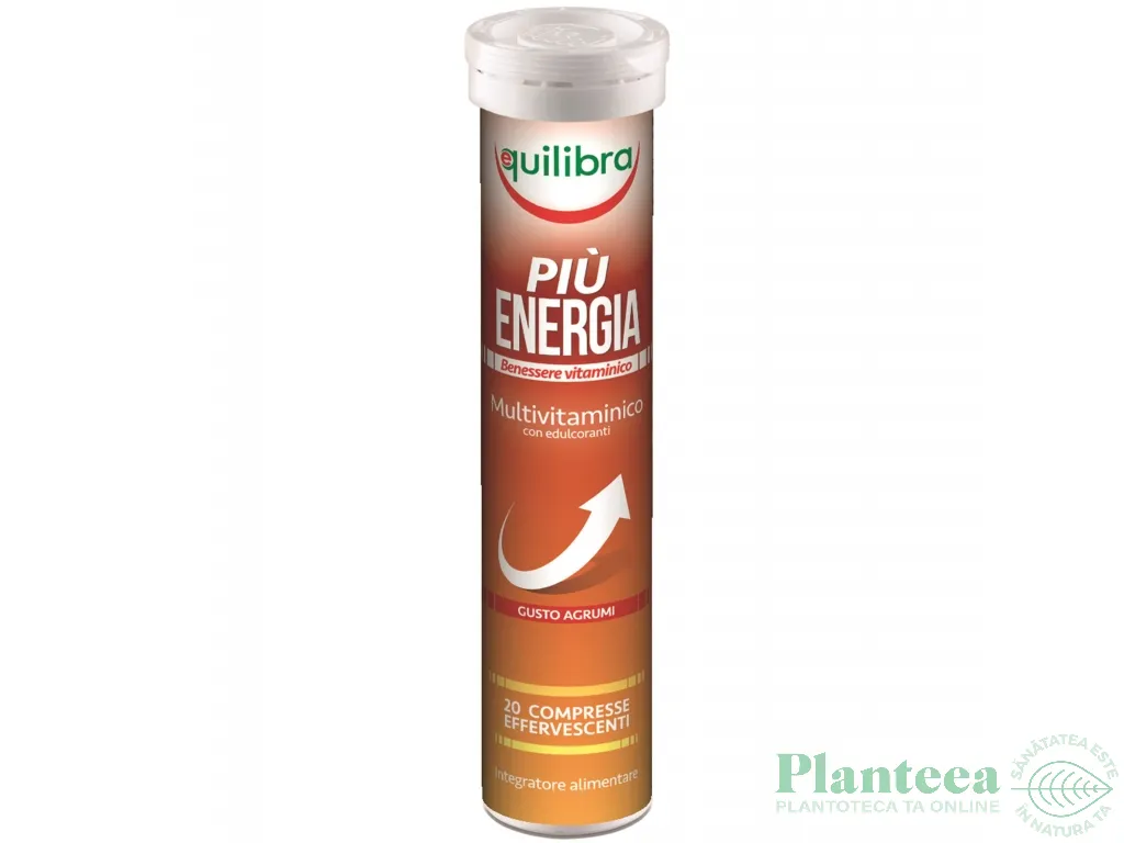 Piu Energia [MultiVitamine] efervescente 20tb - EQUILIBRA