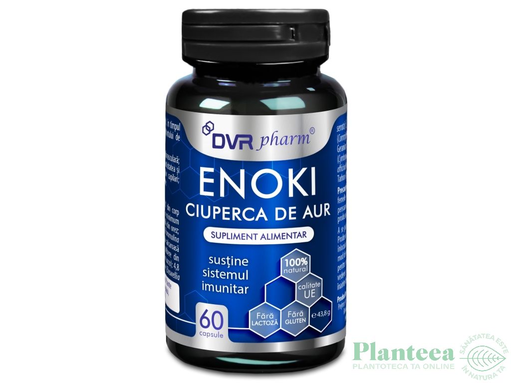 Enoki Ciuperca de Aur 60cps - DVR PHARM