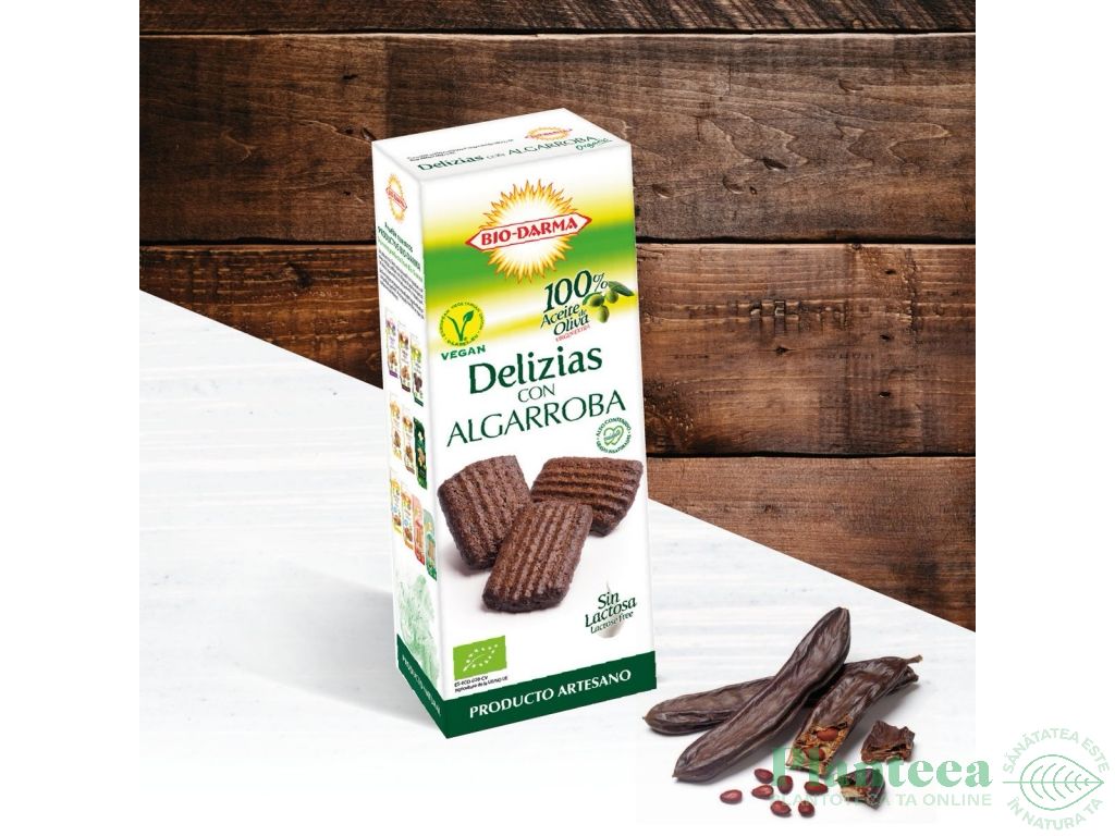 Biscuiti ovaz carob bio 125g - BIO DARMA