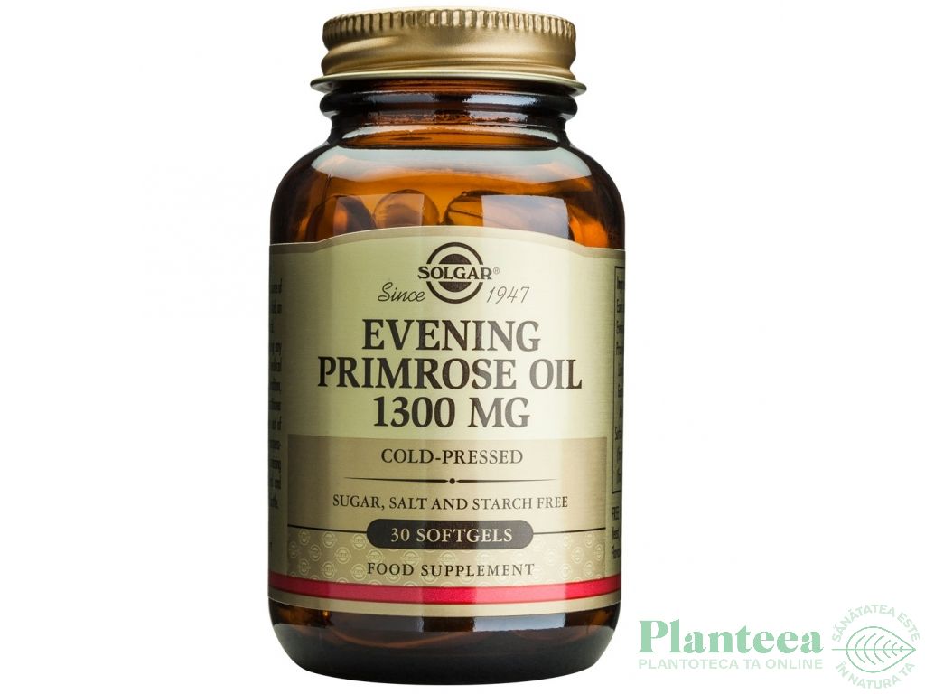 Evening primrose oil 1300mg 30cps - SOLGAR