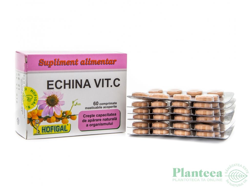 Echina Vit C 60cp - HOFIGAL